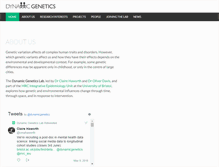 Tablet Screenshot of dynamicgenetics.org